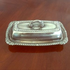 English Silver 391 Butter Dish